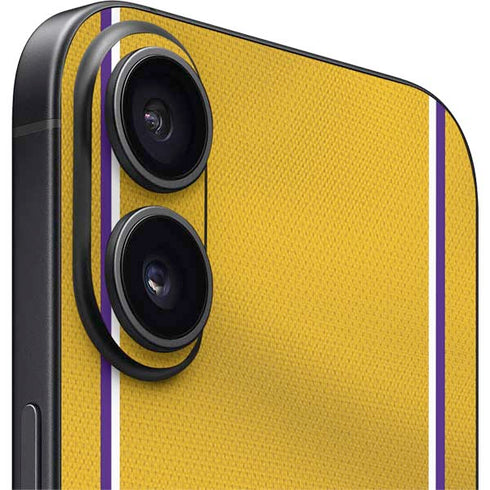 NBA Los Angeles Lakers Jersey iPhone 16 Plus Skin